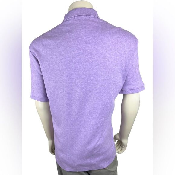 Polo by Ralph Lauren Men's S/S Classic Fit in Heather Purple Like New Size XL - Picture 2 of 7